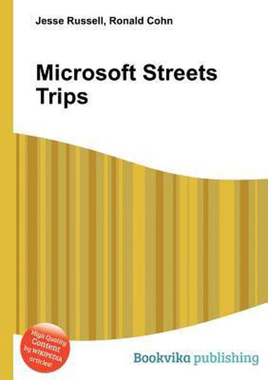 Microsoft Streets Trips, Jesse Russell 9785510707267 Boeken