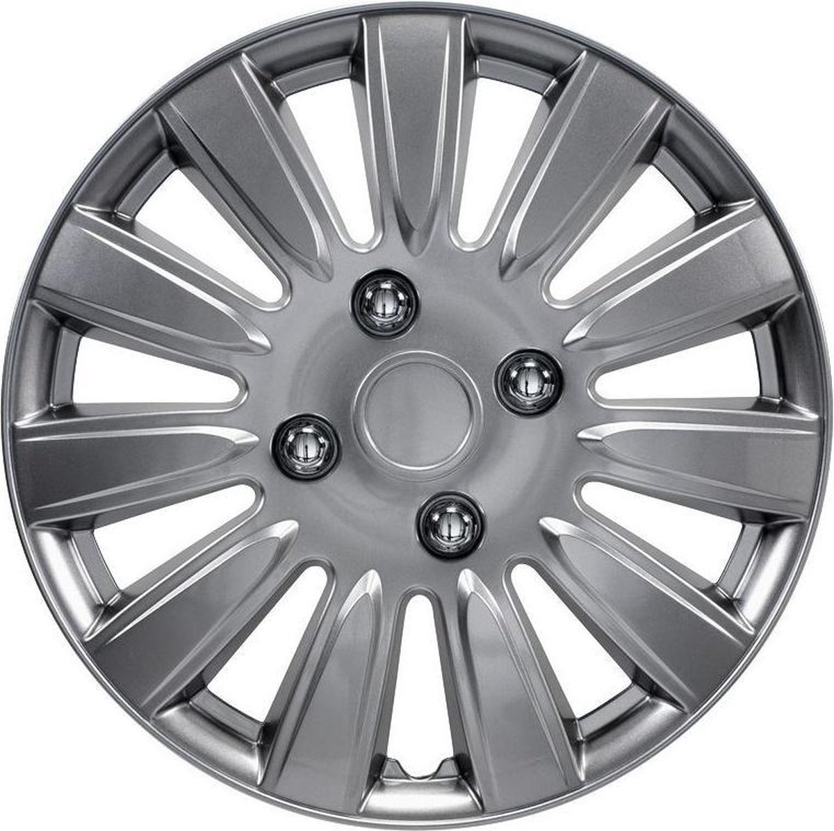 Autostyle Wieldoppen Mississippi 14 Inch Abs Gunmetal Set Van 4