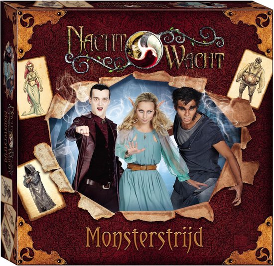 Boek: Nachtwacht bordspel - Monsterstrijd - 1 tot 3 spelers, geschreven door Nachtwacht