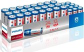 Philips 24xAA + 12xAAA Alkaline Batterijen