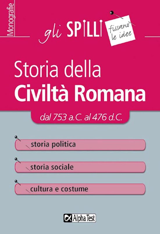 Storia della civiltà romana - cover