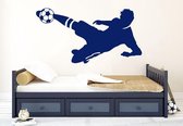 muursticker | voetballer | wallstickershop.eu