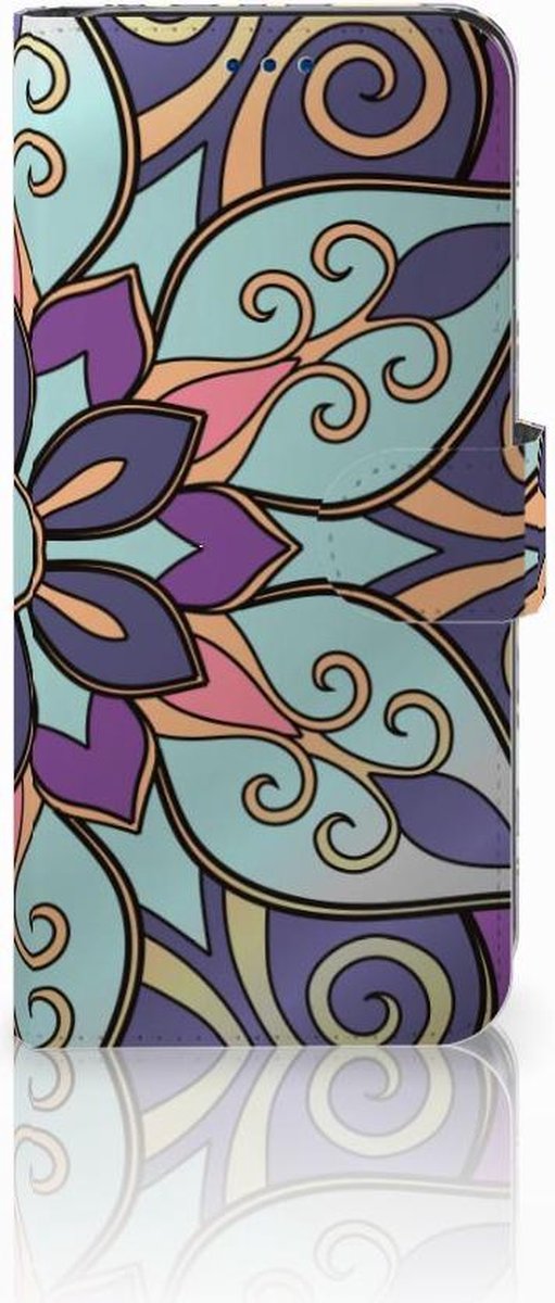 Samsung Galaxy S8 Hoesje Purple Flower