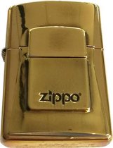 Zippo aansteker Golden Lighter Emblem Polished