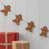 Houten Gingerbread Slinger Vintage Noel