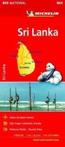 Michelin Sri Lanka Road & Tourist Map 803