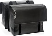 New Looxs Cameo Dubbele Fietstas - Bisonyl - 46 liter - Glanzend Zwart