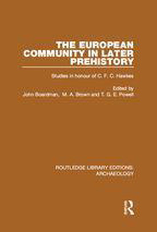 Routledge Library Editions: Archaeology - The European Commu ... - cover