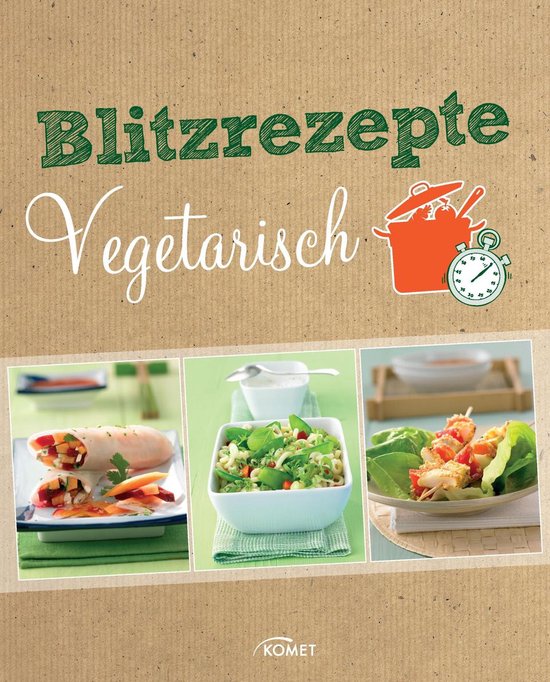 Blitzrezepte vegetarisch - cover