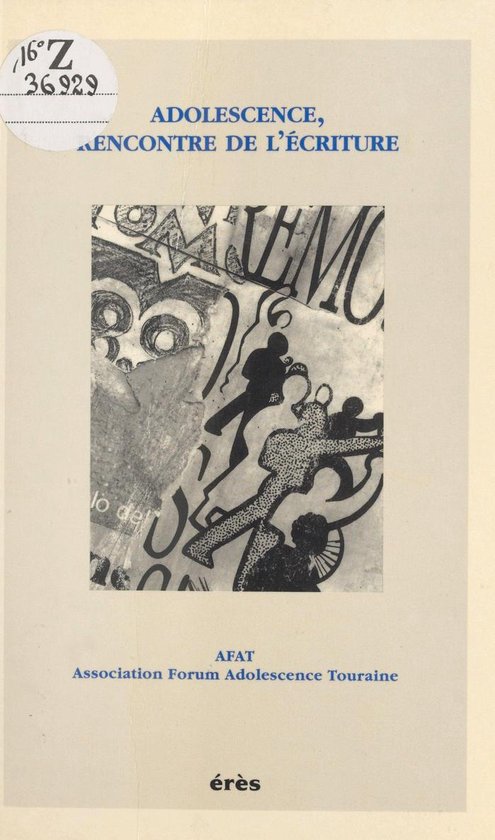 Adolescence, rencontre de l'écriture - cover