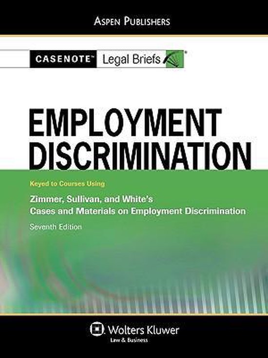 Employment Discrimination - cover