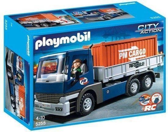 PLAYMOBIL Cargo Truck met Container - 5255 | bol.com
