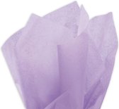 Zijdepapier Lila - 50 x 75 cm - 17 gr - 240 vel - Vloeipapier Lilac / Paars