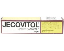 Jecovitol Levertraanzalf - 30 gr - Bodycrème