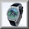 foto van Elegant horloge met Fries paard