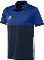 adidas T16 'Oncourt' Polo Heren - Shirts  - blauw donker - L