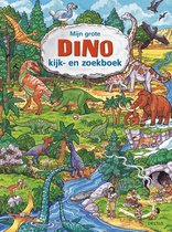 Boek cover Mijn grote Dino kijk en zoekboek van Caryad (Hardcover)