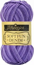 Scheepjes Softfun denim paars (513) PAK MET 10 BOLLEN