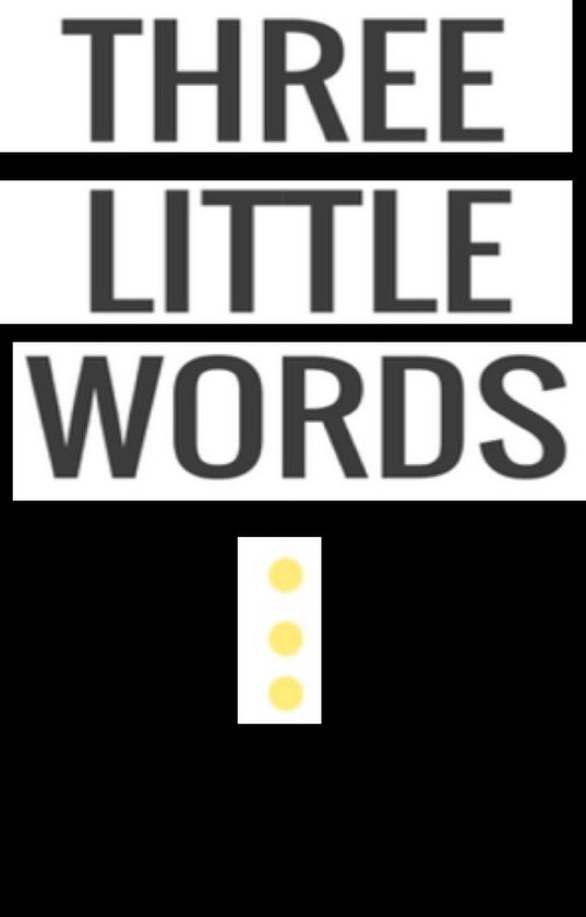 Three Little Words - cover