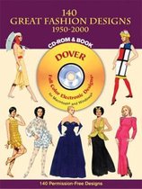 140 Great Fashion Designs, 1950-2000, CD-ROM and Book