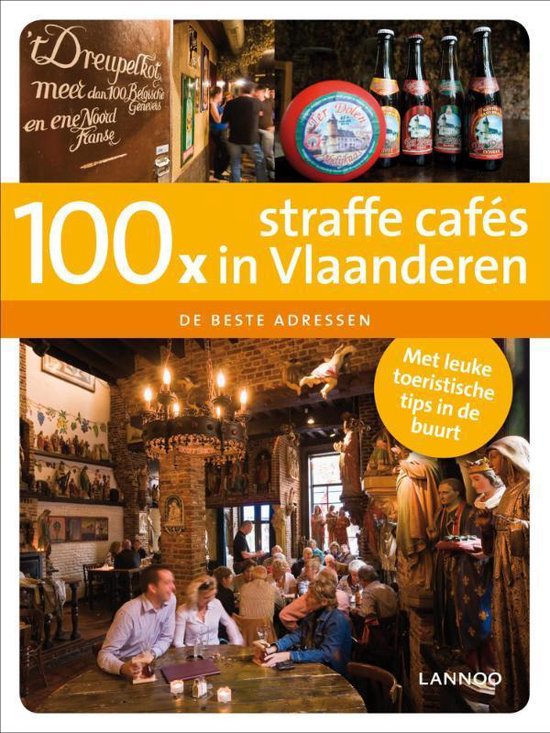 Cover van het boek 'Straffe cafes in Vlaanderen 100 x' van  Onbekend