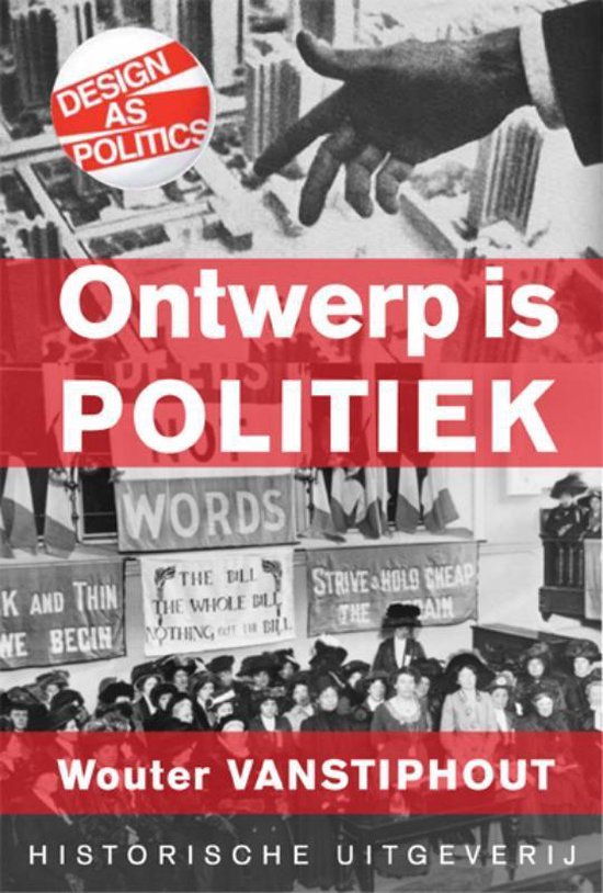 Cover van het boek 'Ontwerp is politiek' van Wouter Vanstiphout