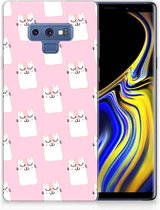 Geschikt voor Samsung Galaxy Note 9 Uniek TPU Hoesje Sleeping Cats