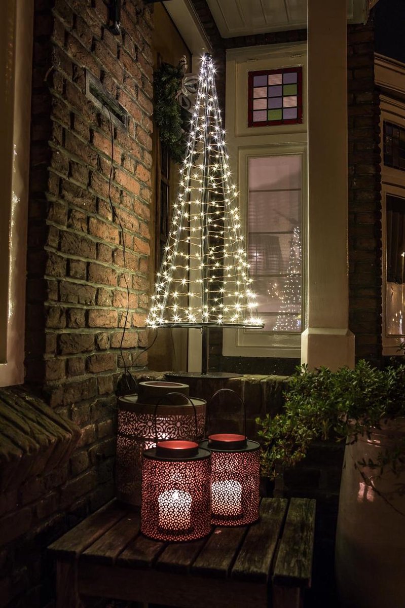 FAIRYBELL - Santa's Tree - 250LED - Zwart/Koper - H100cm - Christmas United