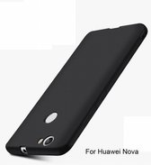 Huawei Nova 2 zwart silicone tpu hoesje