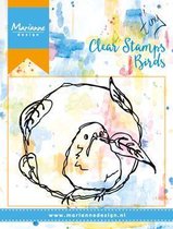 Mixed Media Clear Stamp Birds & Leaves