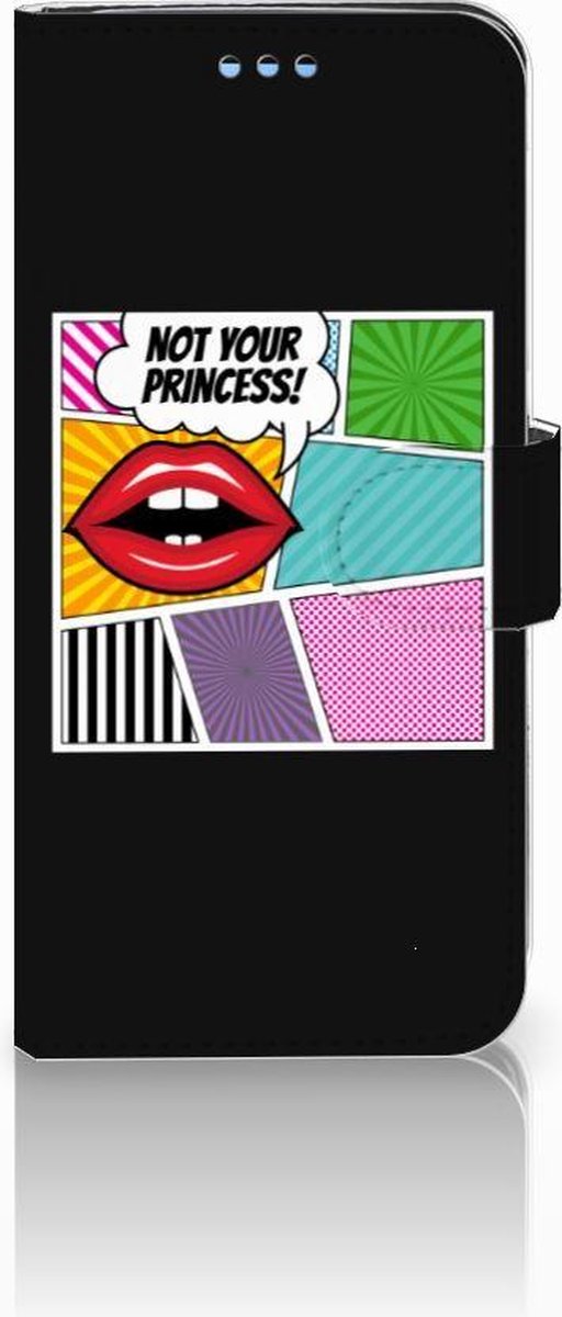 Samsung Galaxy S9 Wallet Case met Pasjes Popart Princess