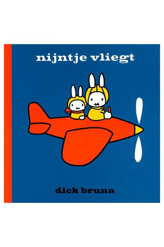 Boek cover Nijntje  -   Nijntje vliegt van Dick Bruna (Hardcover)