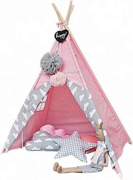 Chimb Tipi tent Roze - Speeltent | bol.com