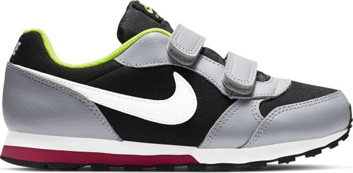 vloot meerderheid Baan Nike Sneakers - Maat 33 - Unisex - zwart/grijs/groen/roze | bol.com