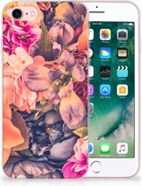 Hoesje iPhone SE (2020/2022) iPhone 7/8 Siliconen Case Bosje Bloemen