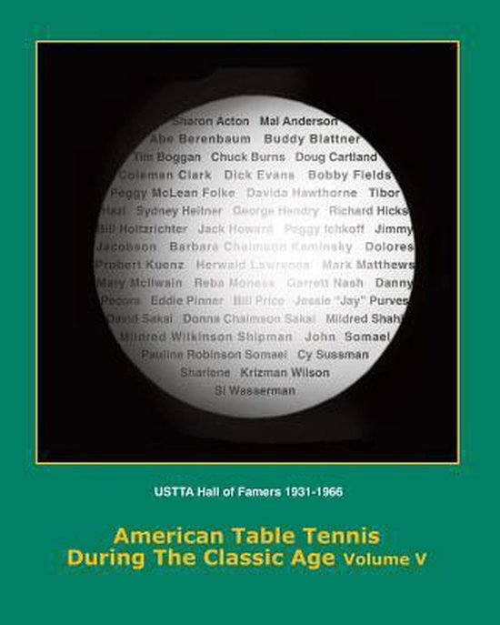 American Table Tennis Players of the Classic Age- American T ... - cover
