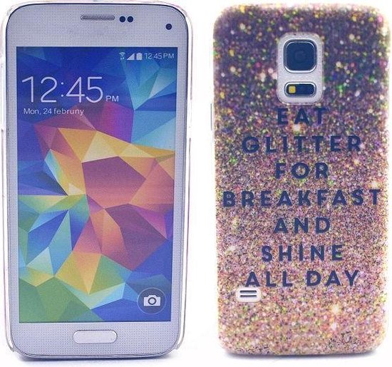 serie Mantsjoerije Bedachtzaam Casify - Glitters TPU Cover - Samsung Galaxy S5 Mini | bol.com