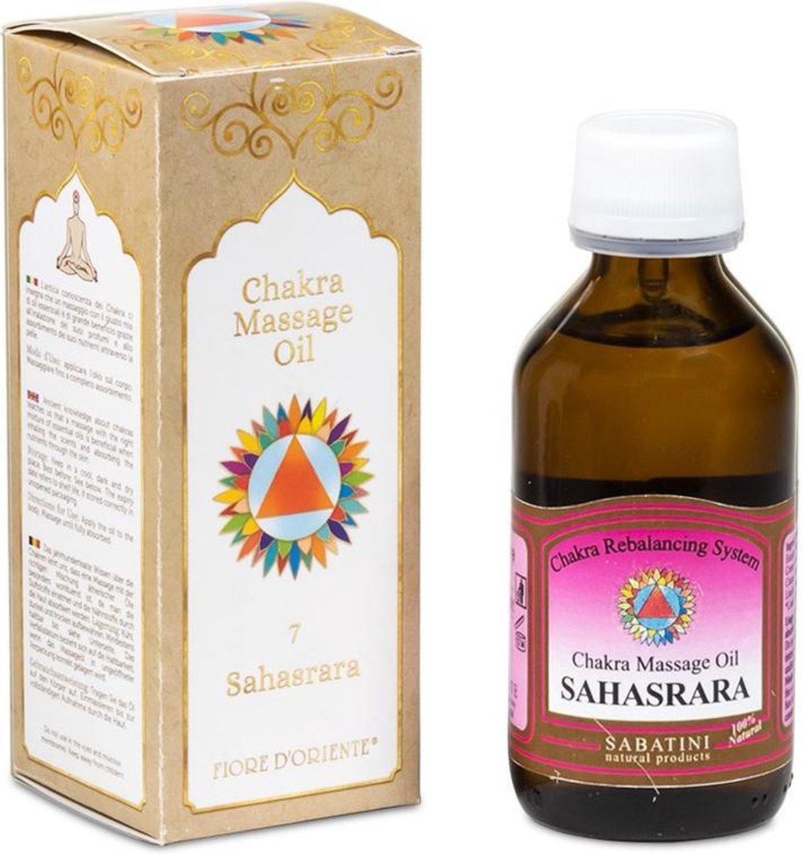 Goedkoopste Massageolie 7e Chakra Sahasrara
