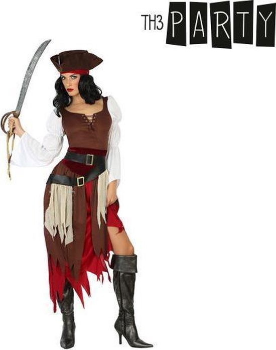 Kostuums voor Volwassenen Piraat vrouw