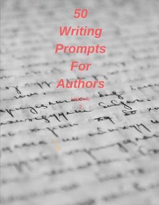 50 Writing Prompts For Authors Volume 2 - cover