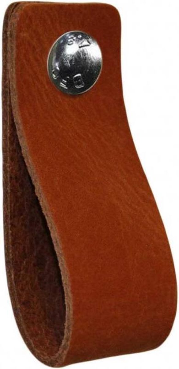 NiiNiiX Leren handgreep Cognac - Maat S 3,0 x 15 cm;