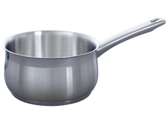BK Excellent RVS kookpannenset 5 delig - Ø16cm tot Ø24cm - Inductie pannenset - Vaatwasserbestendig - Ovenbestendig tot 230° - met deksels - maatverdeling - Zilver