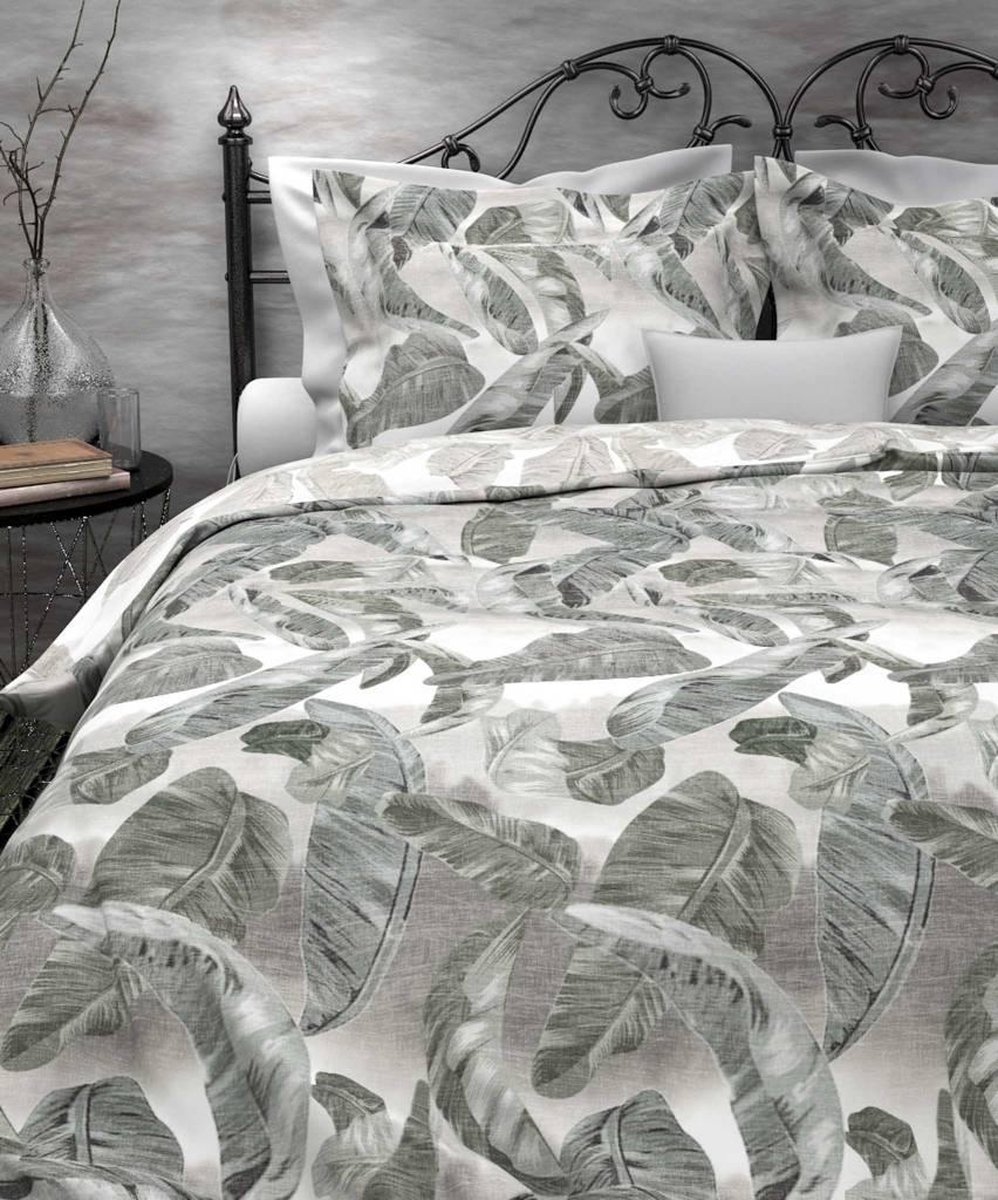 Heckettlane Heckett & Lane Batalla Dekbedovertrek - Litsjumeaux - 240x200/220 cm - Green/Grey