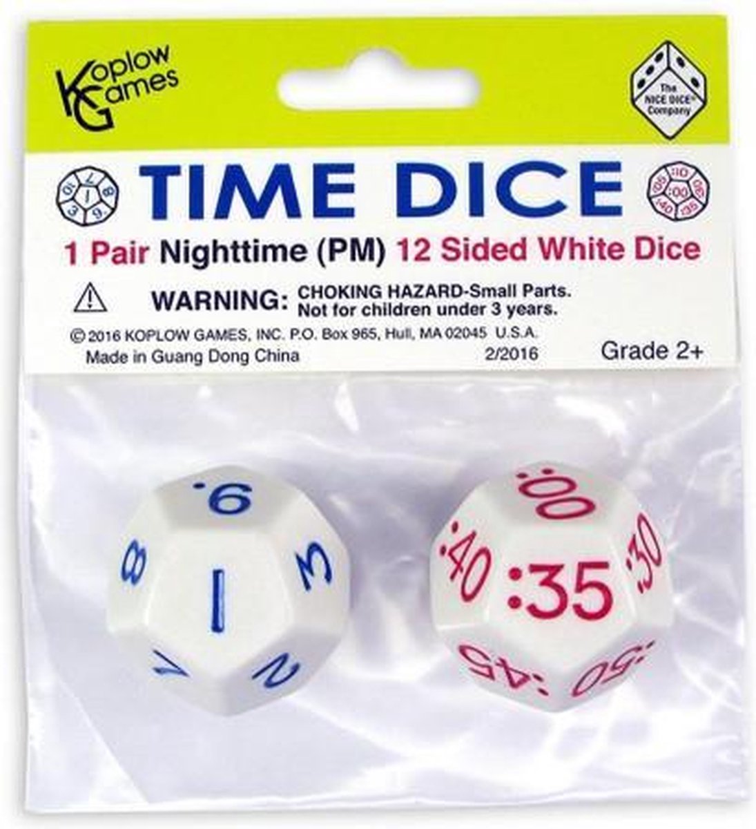 Time Dice Set PM