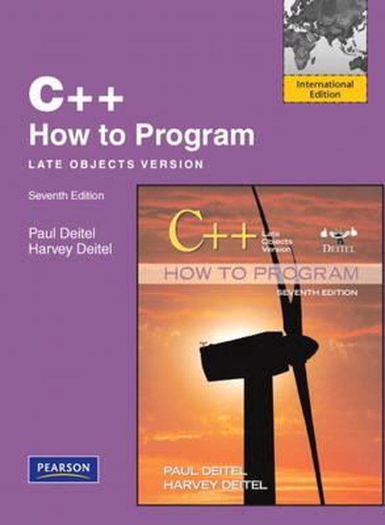 C++ How To Program | 9780132484589 | Harvey Deitel | Boeken | bol