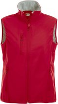 Craft Basic Softshell ds bodywarmer rood l