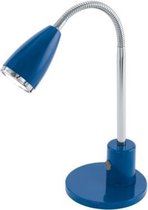 EGLO Fox Tafellamp - 1 Lichts - Blauw, Chroom