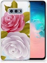 Geschikt voor Samsung Galaxy S10e Uniek TPU Hoesje Roses
