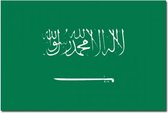 Vlag Saoedi Arabie 90 x 150 cm feestartikelen - Saoedi Arabie landen thema supporter/fan decoratie artikelen