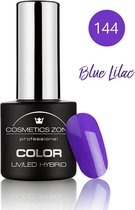 Cosmetics Zone UV/LED Hybrid Gel Nagellak 7ml. Blue Lilac 144